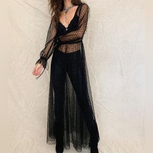 ×××SOLD DO NOT BUY××× Intimately Free People mesh maxi dress